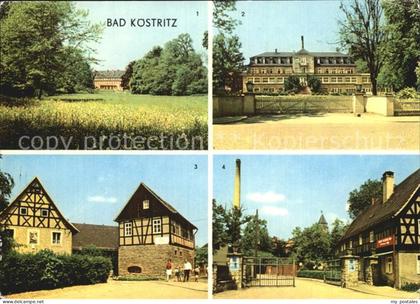 Bad Koestritz Schlosspark Sanatorium HOG Frosch VEB Schwarzbier Brauerei