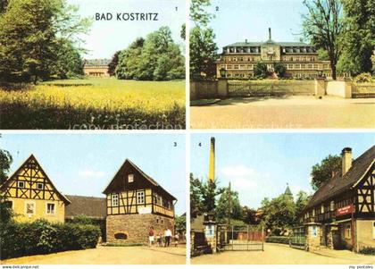 Bad Koestritz Thueringen Schlosspark Sanatorium HOG-Frosch VEB-Schwarzbier-Braue