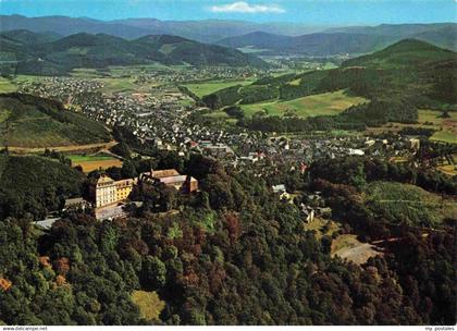 Laasphe BAD LAASPHE Fliegeraufnahme mit Schloss Wittgenstein