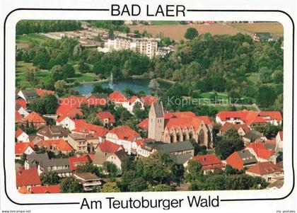 Bad Laer Kirche Kurpark Springbrunnen Kurhotel Fachwerkhaeuser