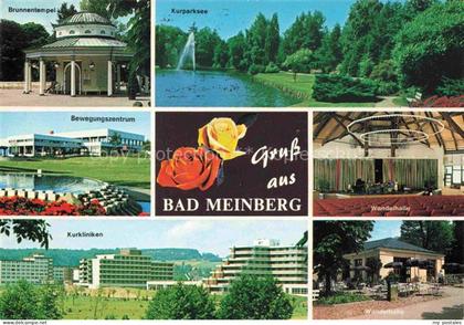 Bad Meinberg Horn-Bad Meinberg NRW Brunnentempel Kurparksee Bewegungszentrum Wan