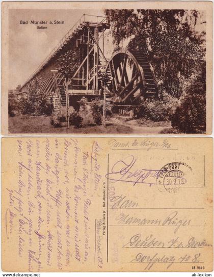 Bad Münster am Stein-Bad Münster am Stein-Ebernburg Saline 1918