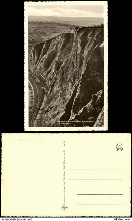 Bad Münster am Stein Ebernburg Der Rotenfels, Bahnstrecke 1937