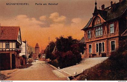 Deutschland - BAD MÜNSTEREIFEL - Partie am Bahnhof