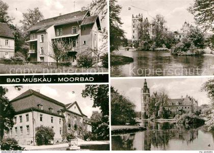 Bad Muskau Oberlausitz Turmvilla Schlossruine Moorbad Schloss