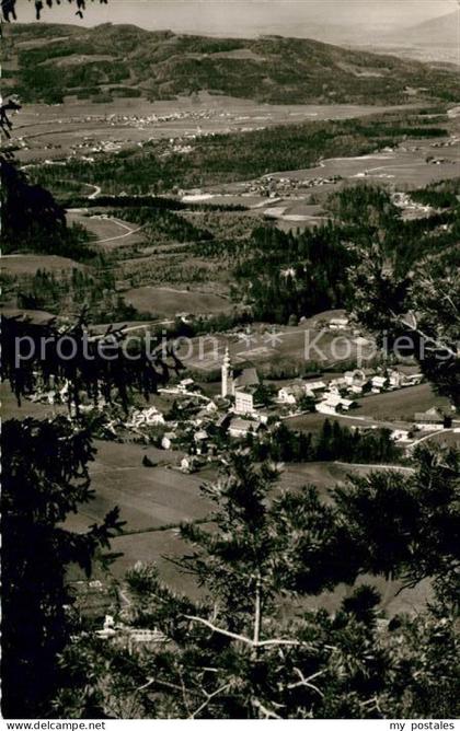 Gross-Gmain Panorama Blick gegen Hoegl Chiemgauer Alpen