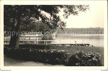 Bad Saarow Bootsanlegestelle Scharmuetzelsee