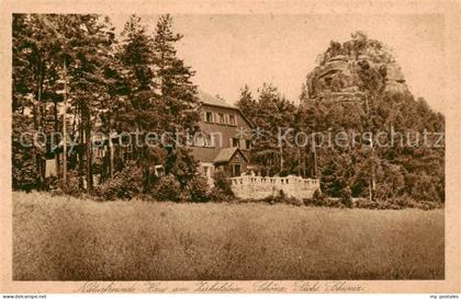 Schoena Bad Schandau Saechsische-Schweiz Naturfreundehaus am Zirkelstein