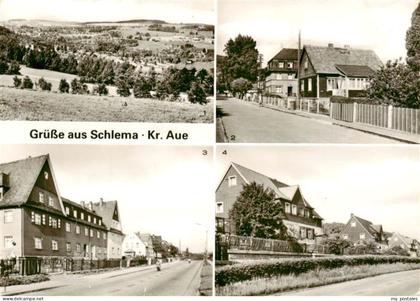 Schlema Bad Ortsansicht Parkstrasse Auer Strasse Siedlung