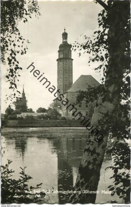 Reinharz bei Bad Schmiedeberg - Genesungsheim - Foto-AK 60er Jahre - Verlag Bernhard Fensch Bad Düben