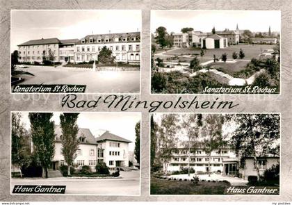 Bad Mingolsheim Sanatorium Sankt Rochus Haus Gantner