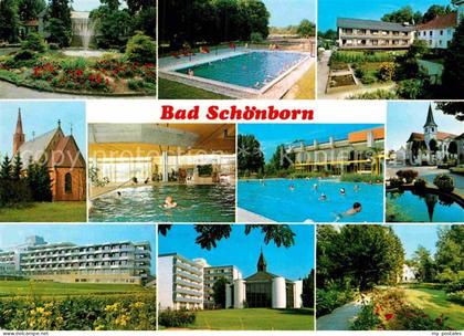 Bad Schoenborn Kurpark Schwimmbad Kurkliniken