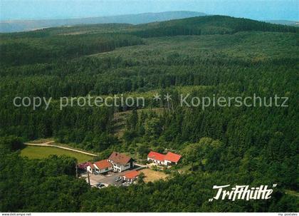 Eckweiler Bad Sobernheim Restaurant Cafe Trifthuette Fliegeraufnahme
