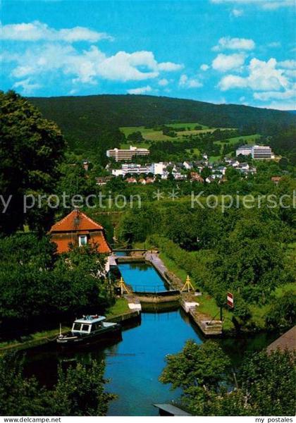 Bad Sooden-Allendorf Panorama Werra und Bad Sooden
