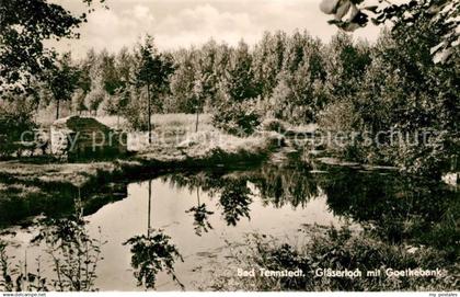 Bad Tennstedt Glaeserloch Goethebank
