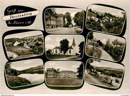 Fuerstenberg Bad Wuennenberg Bueren Westfalen Teilansichten Ferienort