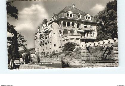 BADEN-BADEN BW Baden Baden Hoehenblick