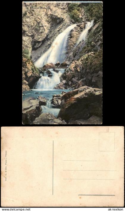 Ansichtskarte Ravenna-Wasserfall Ravenna-Wasserfall 1918