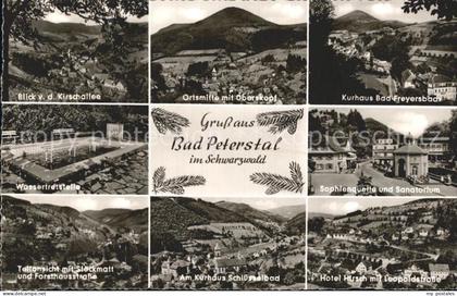 Bad Peterstal-Griesbach Oberskopf Kurhaus Bad-Freyersbach Wassertreitstelle Hote