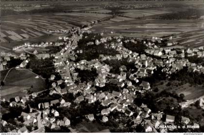 CPA Bonlanden Filderstadt in Württemberg, Fliegeraufnahme