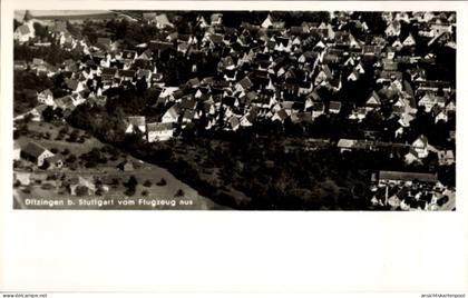 CPA Ditzingen in Württemberg, Fliegeraufnahme