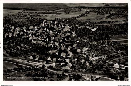 CPA Heimerdingen Ditzingen in Württemberg, Luftaufnahme von viele Dächer, ländliche Umgebung