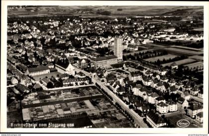CPA Kornwestheim in Württemberg, Luftaufnahme
