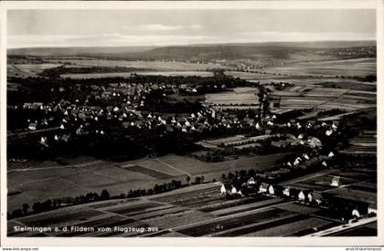 CPA Sielmingen Filderstadt in Württemberg, Fliegeraufnahme