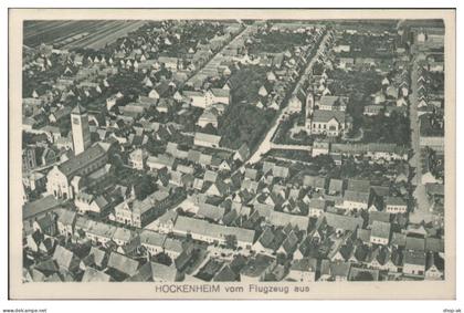 D1636/ Hockenheim    AK Luftbild  ca.1930