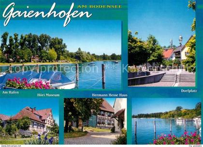Gaienhofen Hafen Hoeri Museum Hermann Hesse Haus Dorfplatz