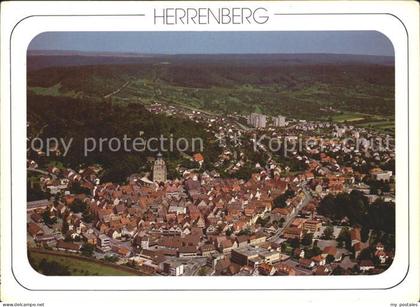 Herrenberg Gaeu Fliegeraufnahme