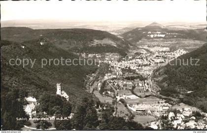 Honau Lichtenstein Schloss Lichtenstein Fliegeraufnahme