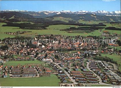 Isny Allgaeu Fliegeraufnahme
