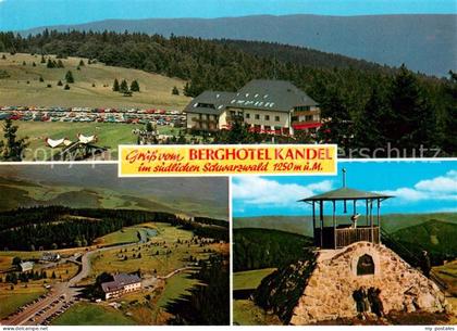 Kandel Breisgau Berghotel Kandel Fliegeraufnahme Aussichtsturm
