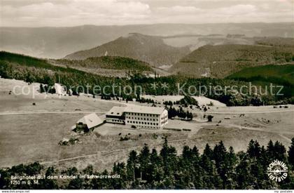 Kandel Breisgau Fliegeraufnahme Berghotel auf d. Kandel