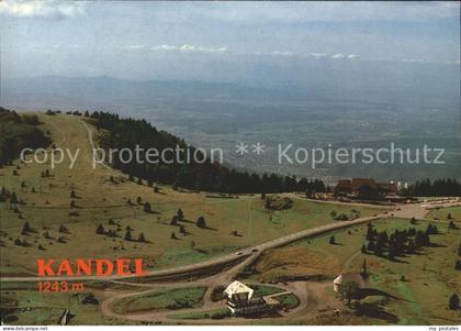 Kandel Waldkirch Breisgau Berghotel Kandel Fliegeraufnahme