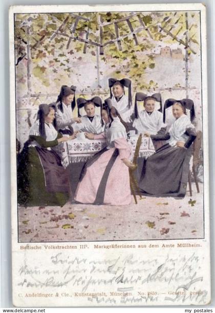 Muellheim Baden Muellheim Badische Volkstrachten