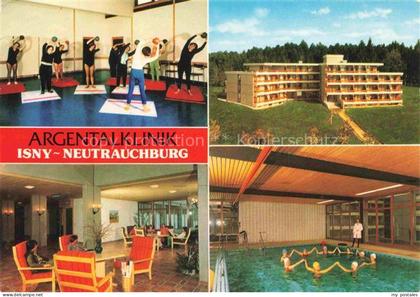 Neutrauchburg Isny Allgaeu Bayern Argentalklinik Isny Mehrbildkarte Hallenbad Tu