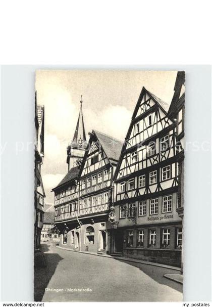 oehringen Hohenlohe Marktstrasse