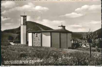 Baiersbronn Schwarzwald Baiersbronn Kirche x 1960