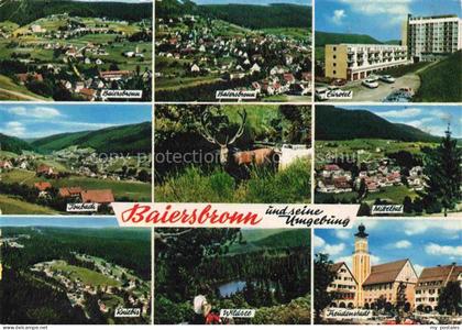 Baiersbronn Schwarzwald Panorama Baiersbronn Eurotel Tonbach Hirsch Mitteltal Kn