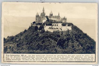 Balingen [Stempelbaschlag] Gurg Hohenzollern