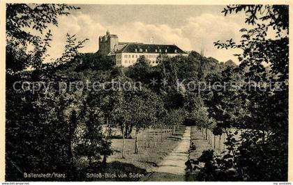 Ballenstedt Schloss