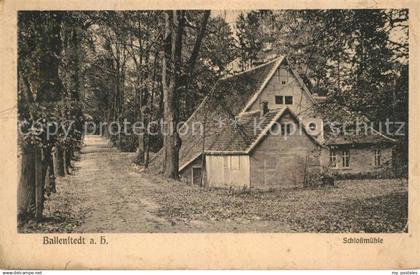 Ballenstedt Schlossmuehle