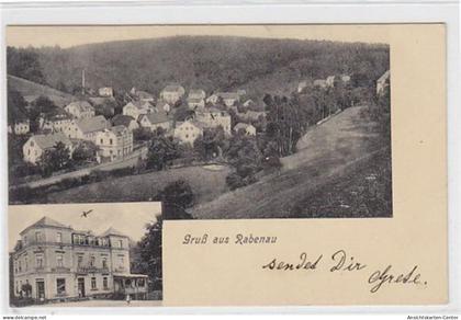 39024720 - Gruss aus Rabenau. Rabenau und Kunath`s Restauration gelaufen am 5.2.1930. Gute Erhaltung.
