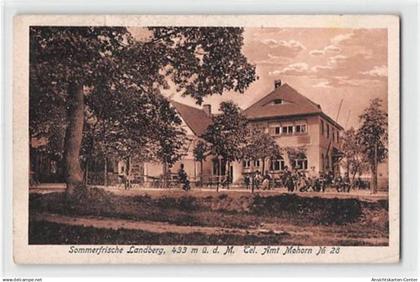 39124183 - Landberg bei Mohorn. Teilansicht mit Personen gelaufen. Gute Erhaltung.