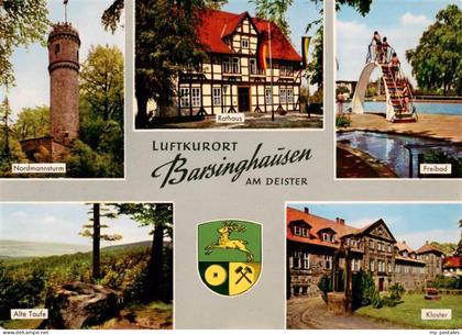 Barsinghausen Nordmannsturm Rathaus Freibad Alte Taufe Kloster Wappen