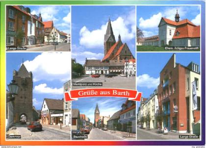 Barth Tor Kirche Marktplatz Stift x 2001