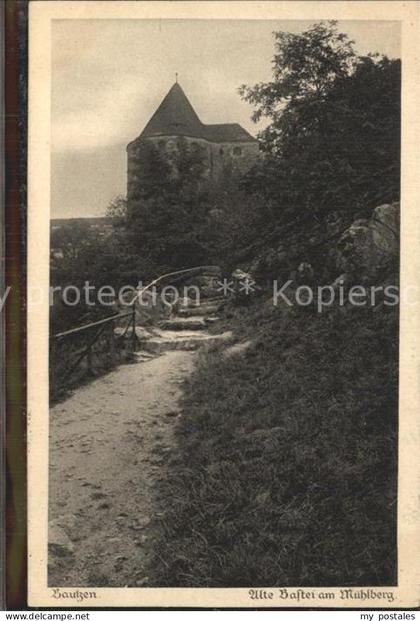 Bautzen Sachsen Alte Bastei am Muehlberg