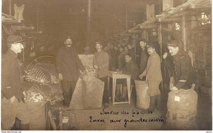 Carte  postale ancienne de KÖNIGSBRÜCK - Service des biscuits, envoi aux grandes corvées